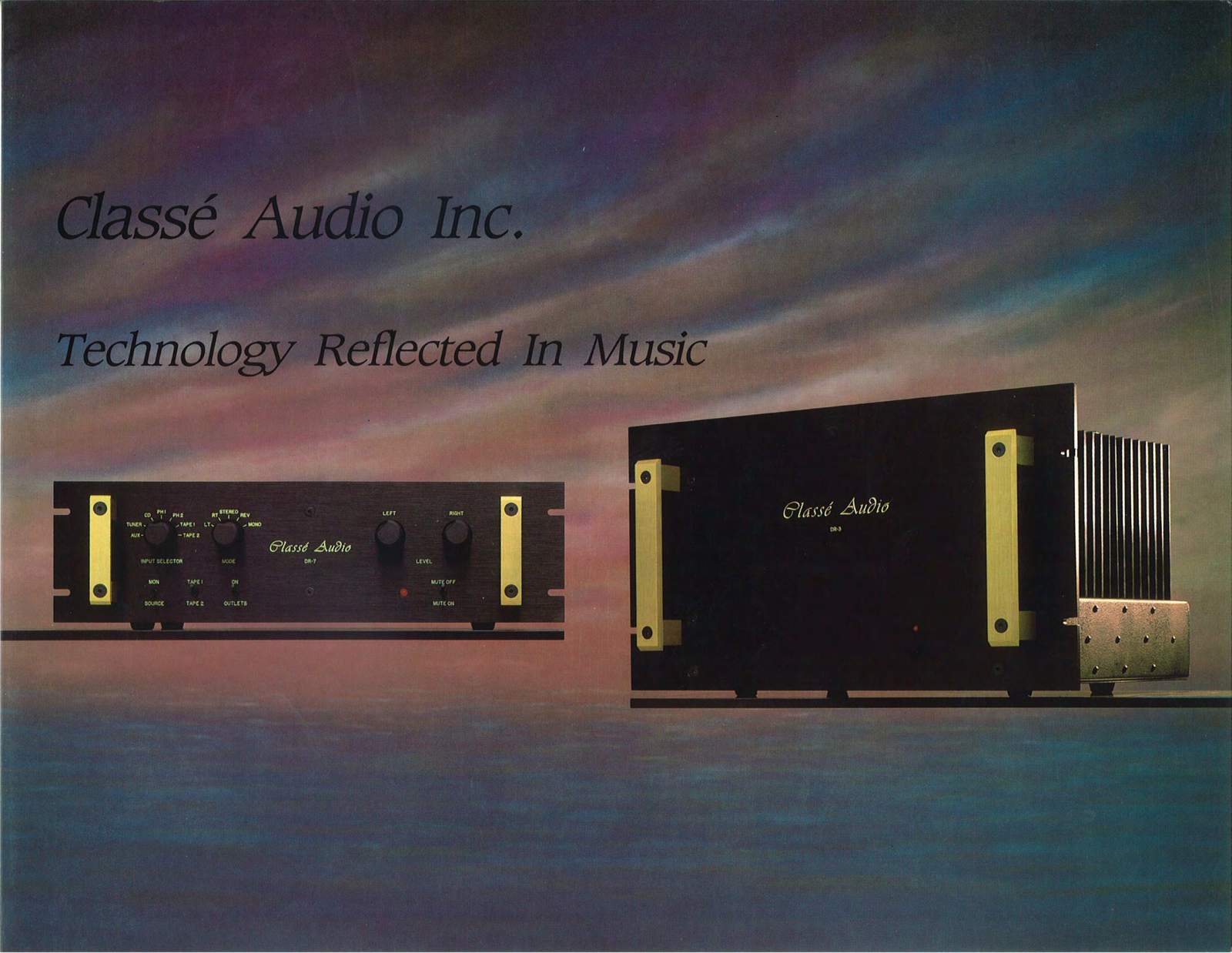 Classe Audio DR-7 Brochure