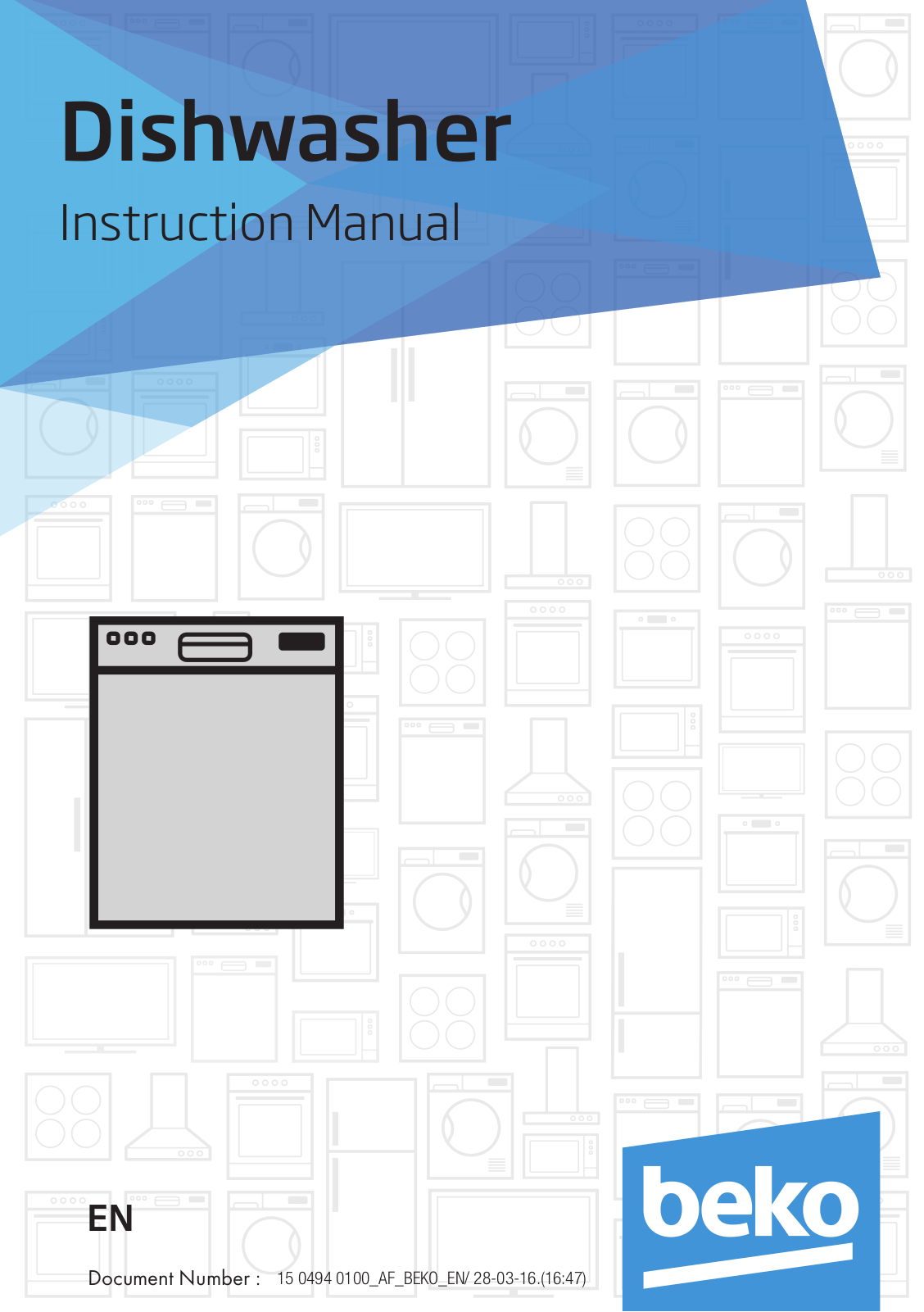 Beko DSN28435X User Manual