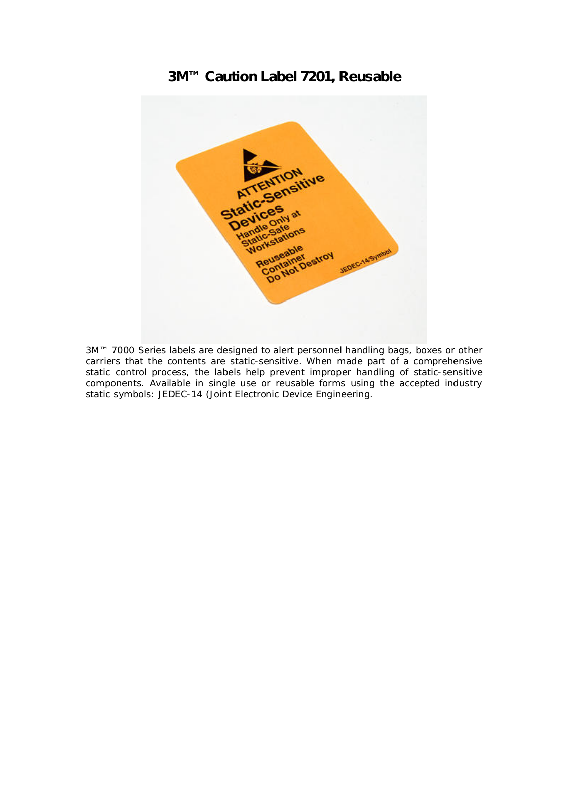 3M 7201 User Manual