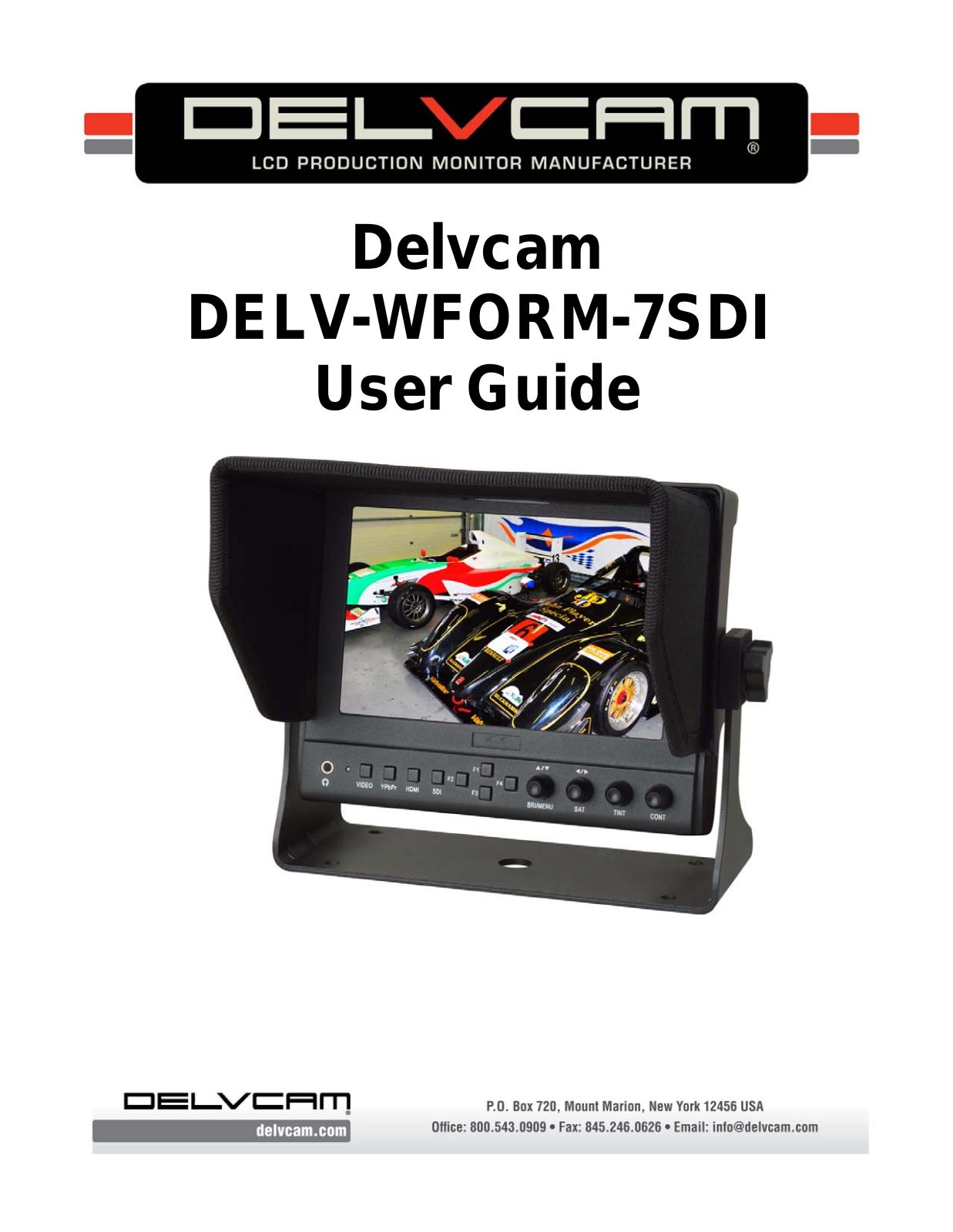 Delvcam DELV-WFORM-7SDI User Manual