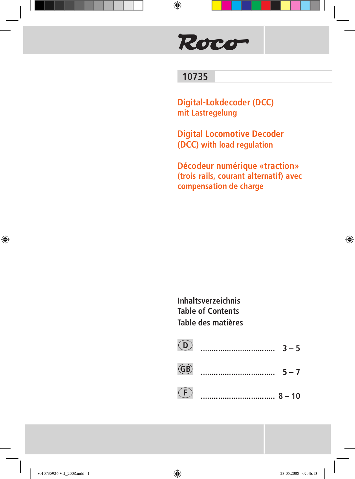 roco 10735 User Manual - ManualMachine.com
