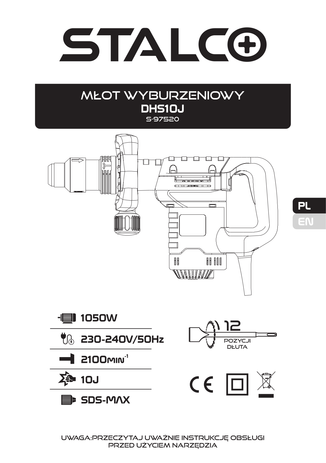 Stalco DHS10J User guide - ManualMachine.com