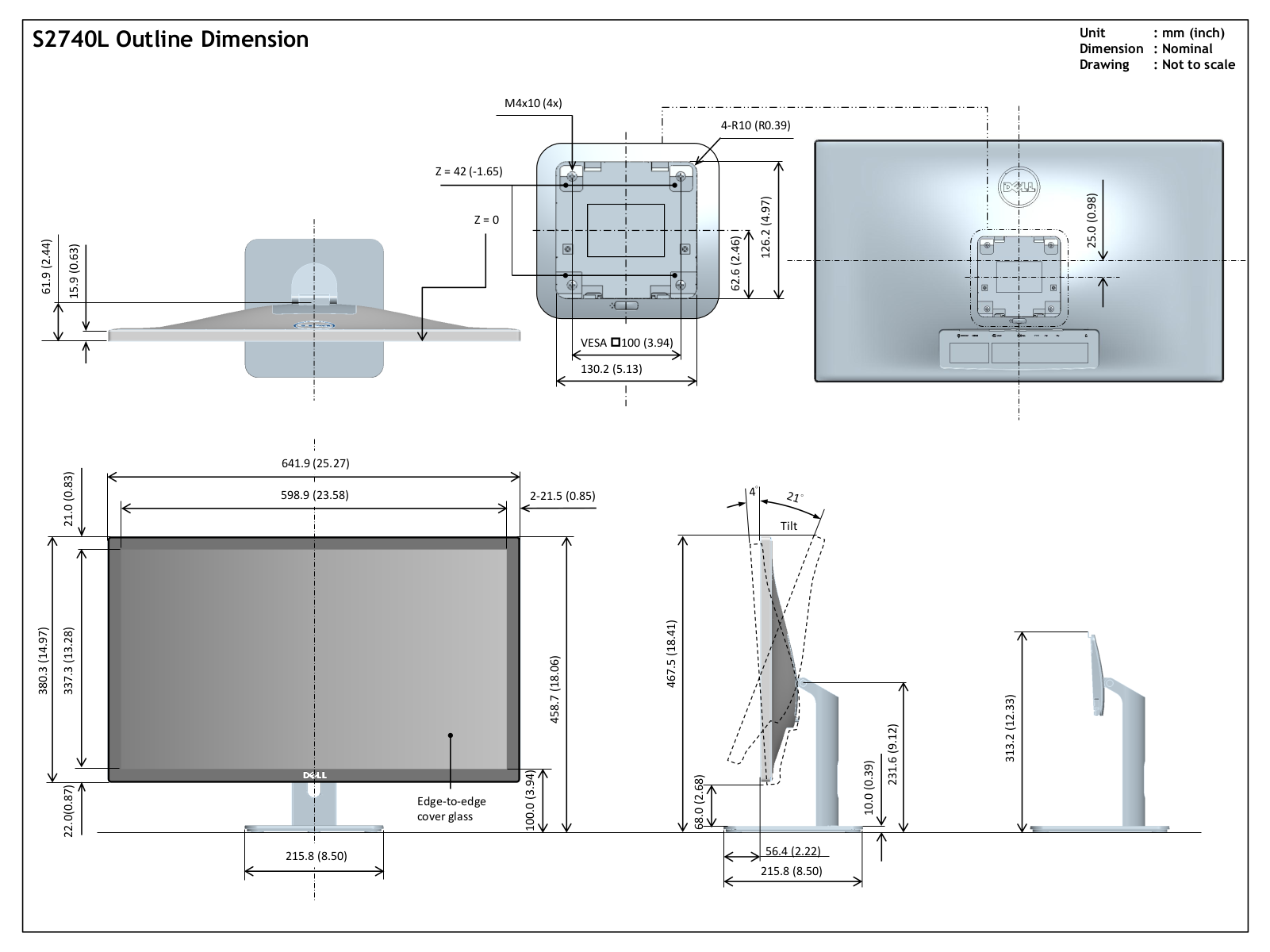 Dell S2740L User Manual