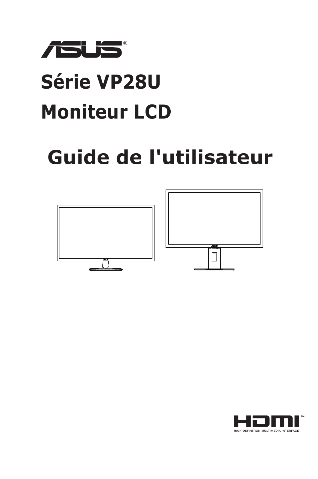 Asus VP28UQGL, VP28UQG, VP28UQGR User’s Manual