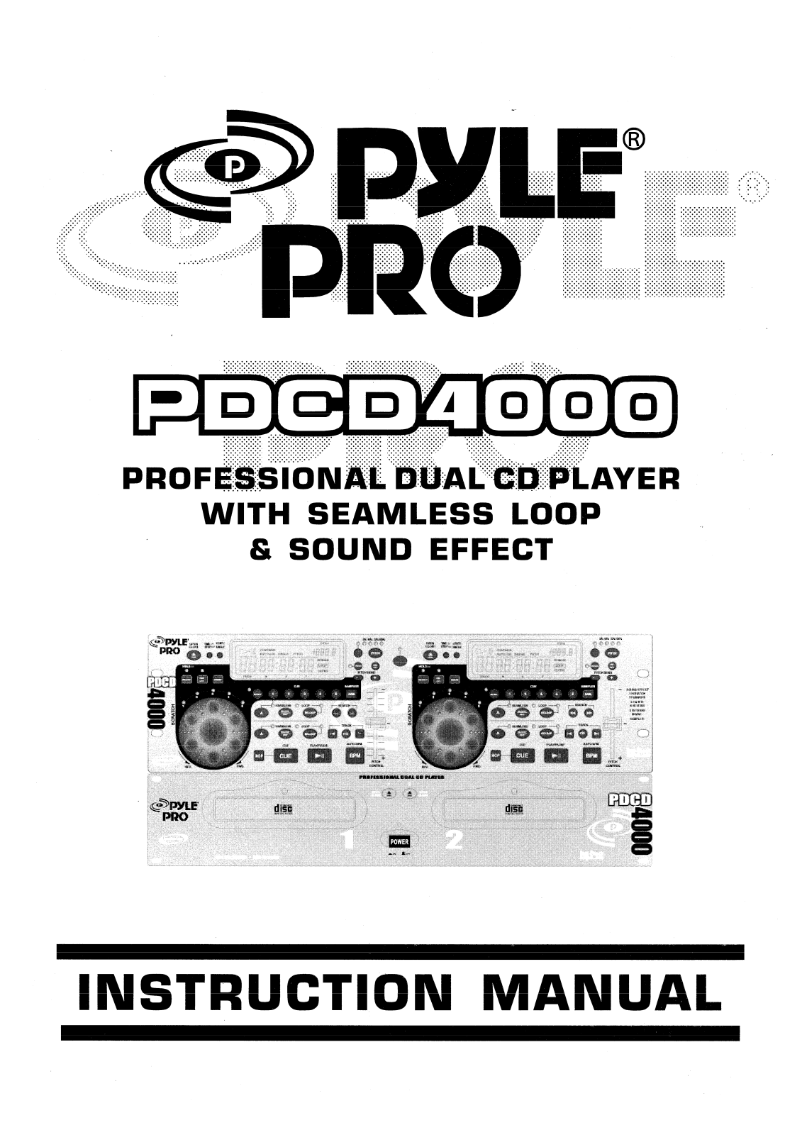 Pyle PDCD4000 User Manual