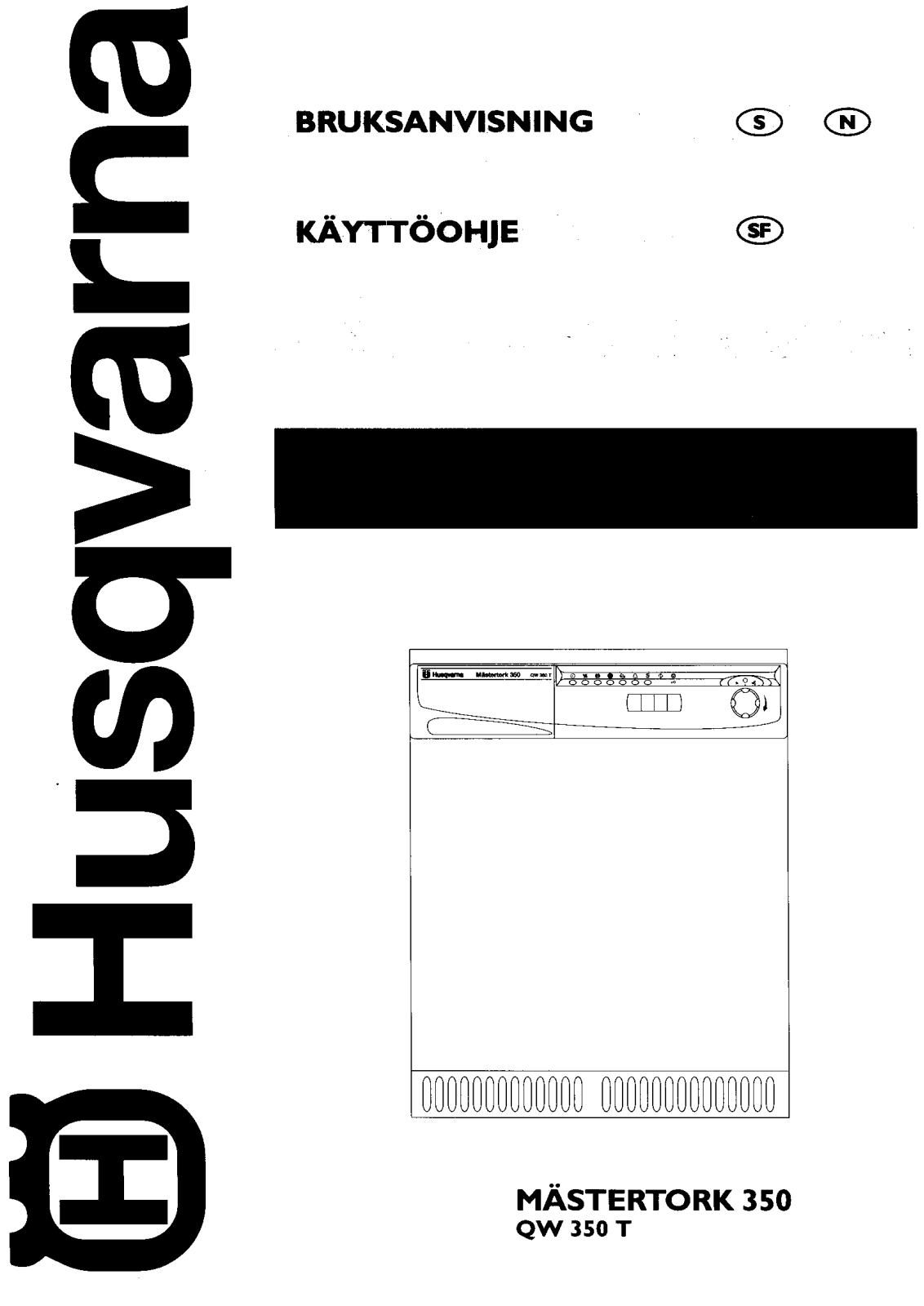 Husqvarna QW350T User Manual