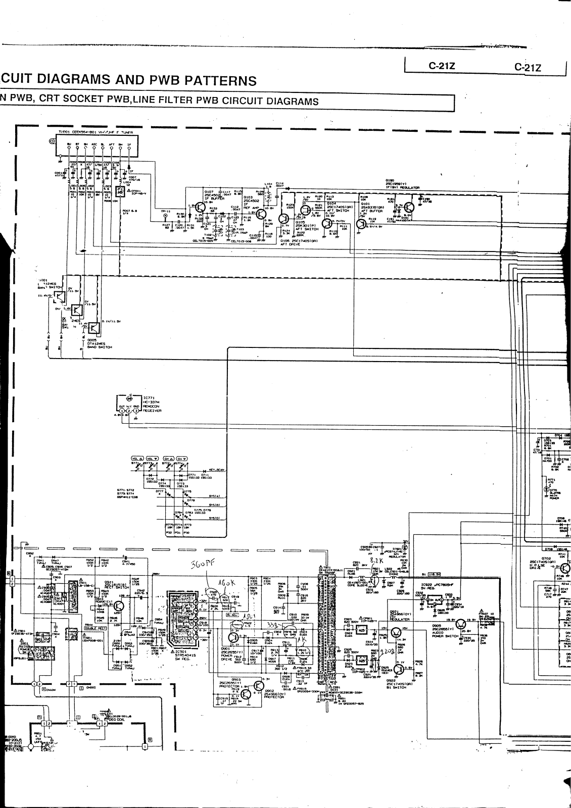 JVC C-21Z Schematic