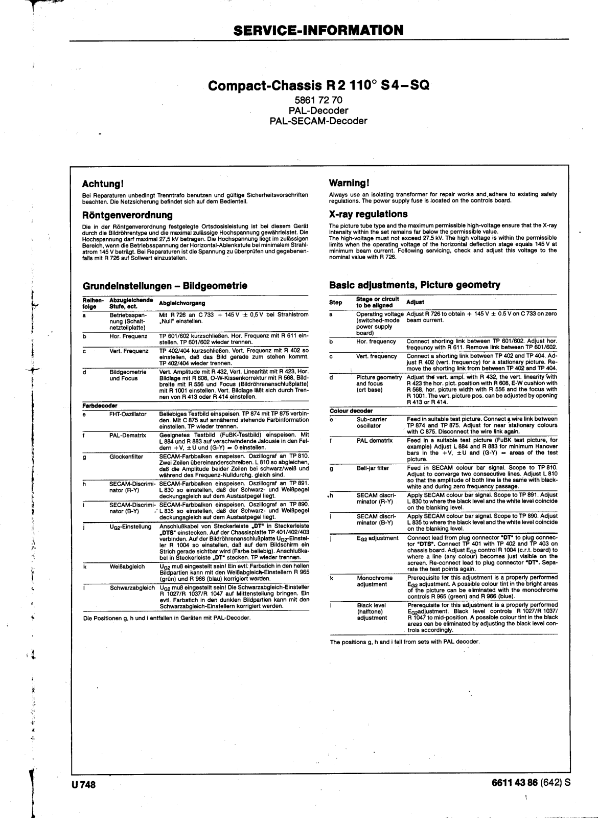 ITT R2110 S4 Schematic