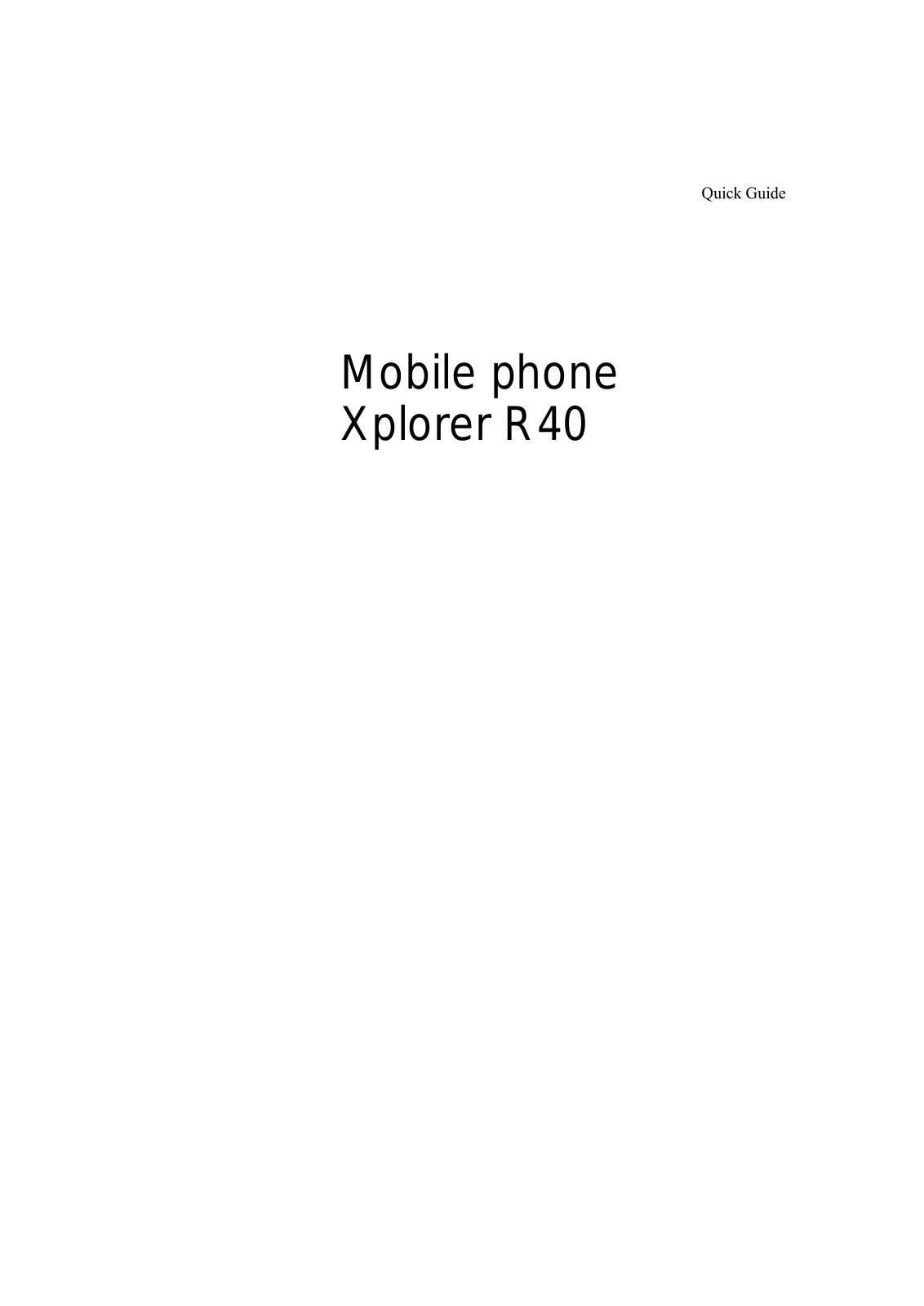 Interglobe Connection EKOR40 User Manual