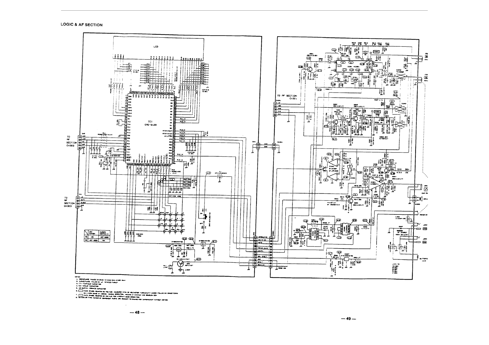 Albrecht ae70h, SC AE 70H Circuit Diagram