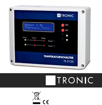 H-Tronic TS 2125 User guide