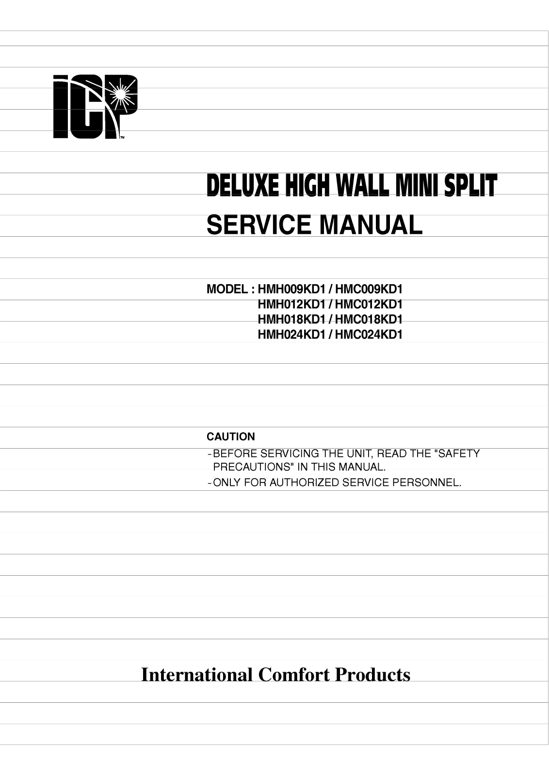 Lg Hmc009kd1 Service Manual