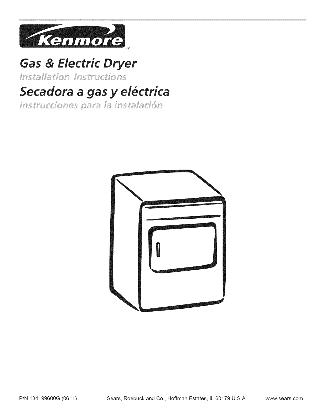 Kenmore 41780412700, 41784042500, 41787042700, 41790412700, 41790412701 Installation Guide - ManualMachine.com