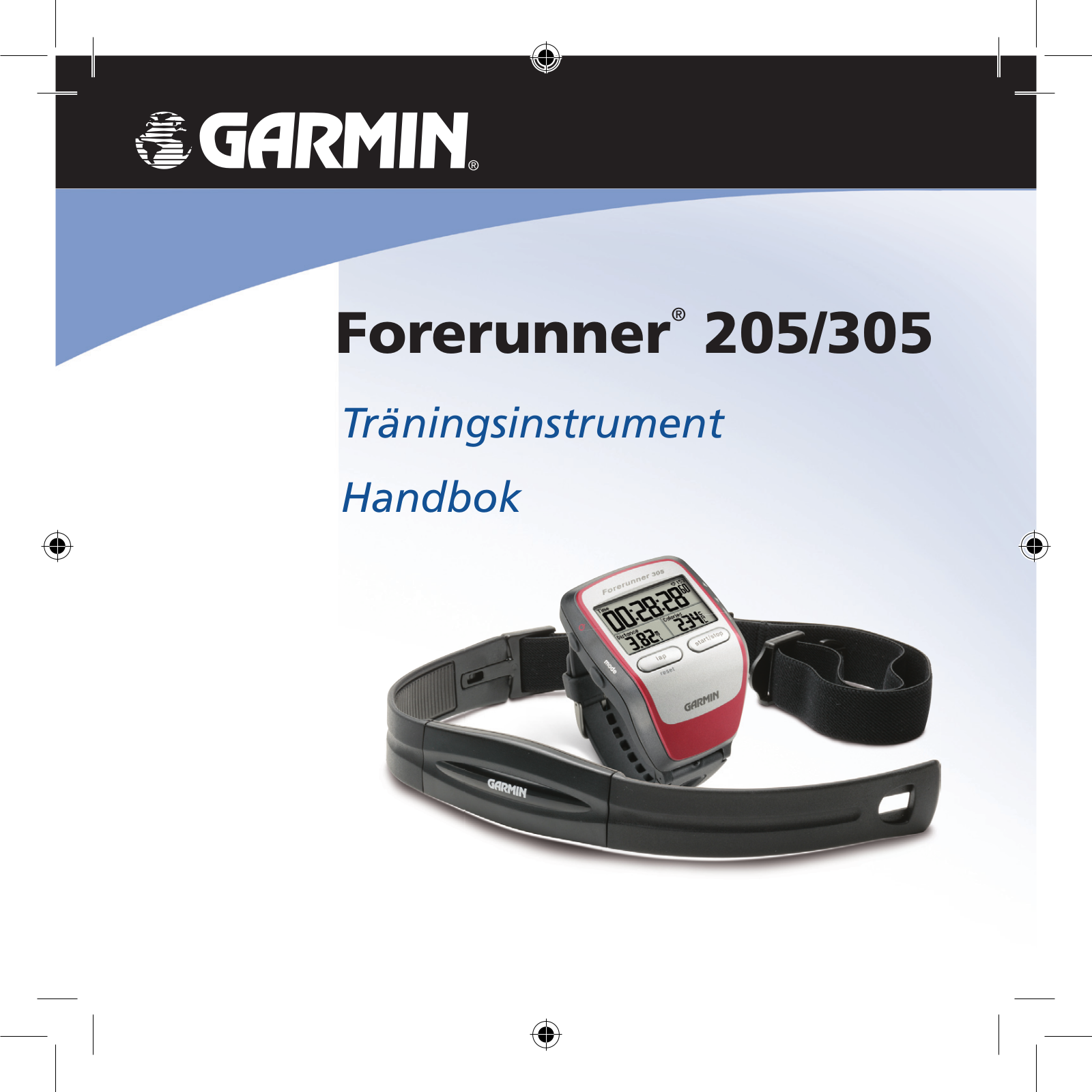 Garmin Forerunner 205, Forerunner 305 User manual