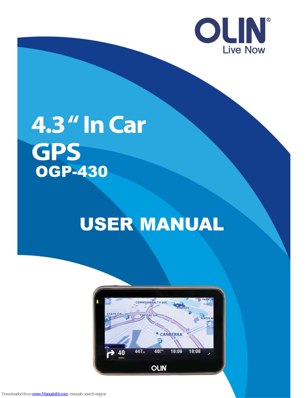 Olin OGP-430 User Manual