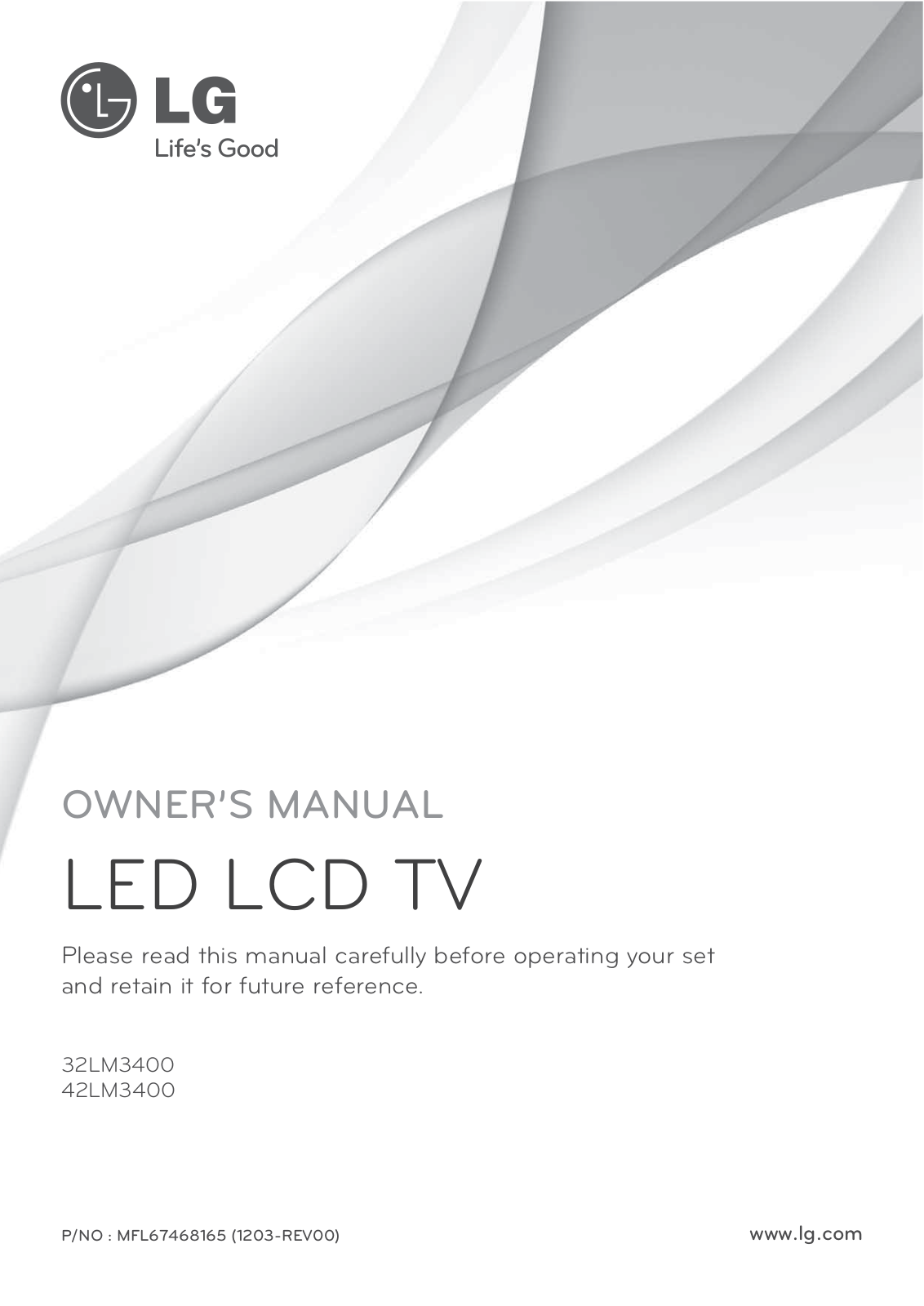 LG 42LM3400UC User Manual