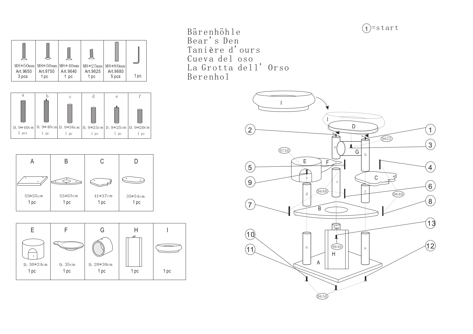 Unbranded Bears Den User Manual