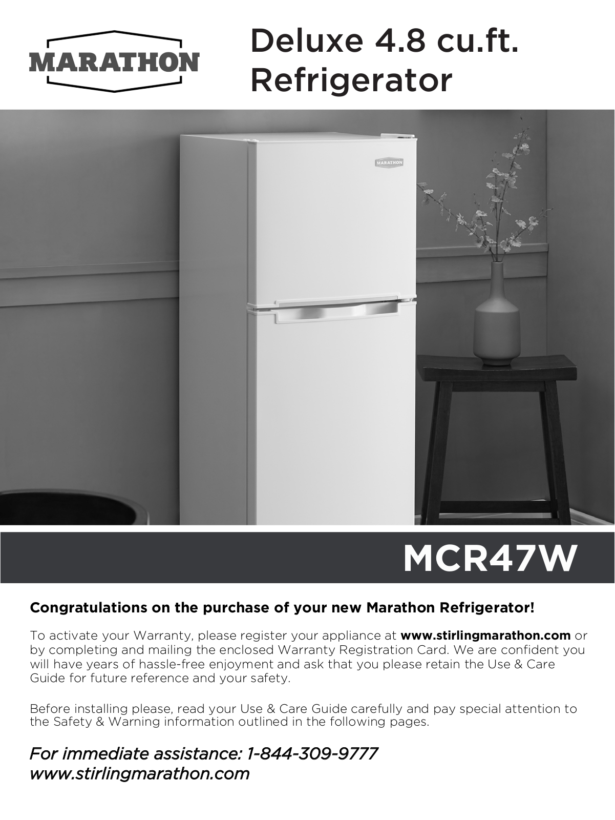 MARATHON MCR47W User guide - ManualMachine.com