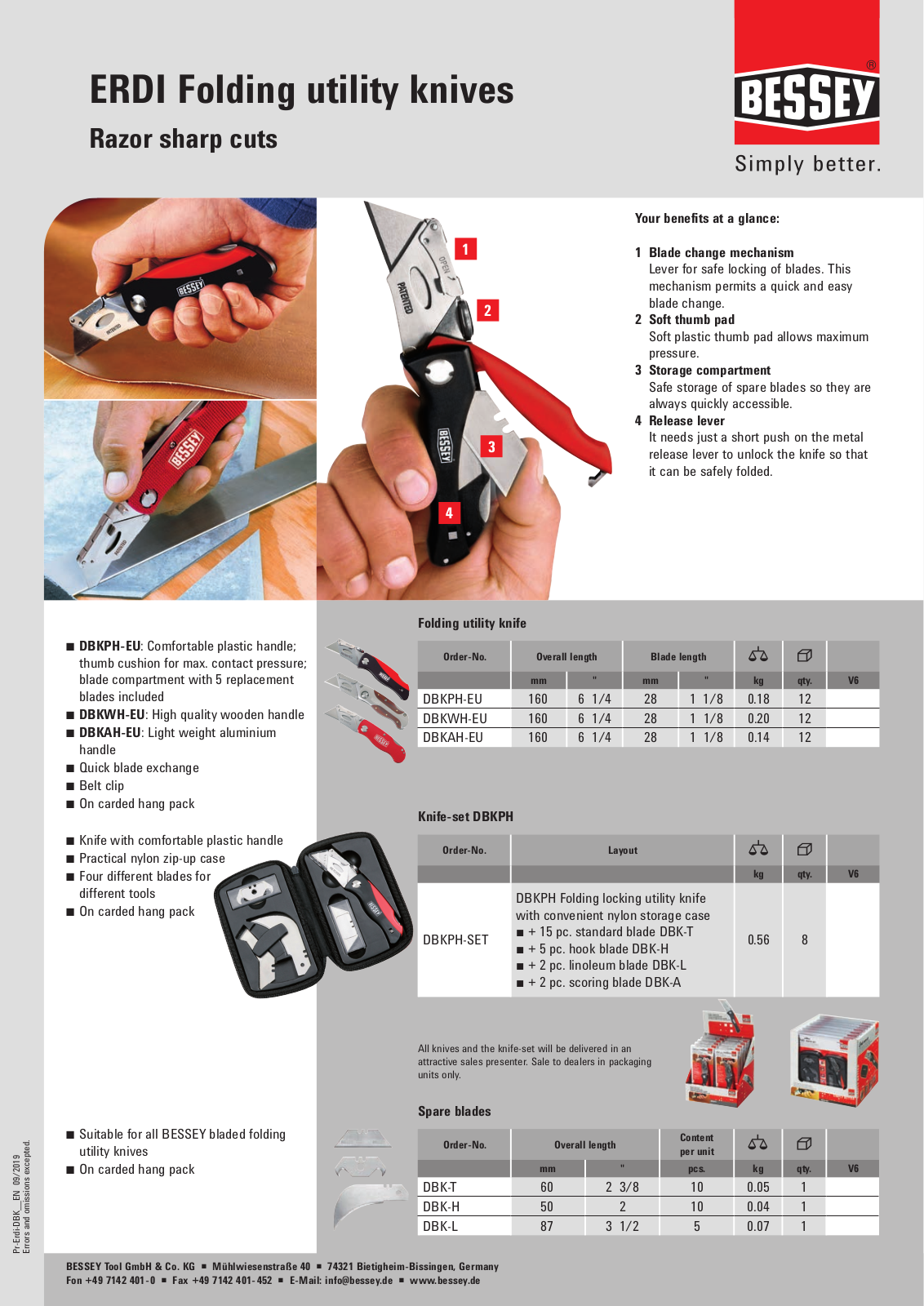 Bessey DBKPH-EU, DBKWH-EU, DBKAH-EU, DBKPH-SET User Manual - ManualMachine.com