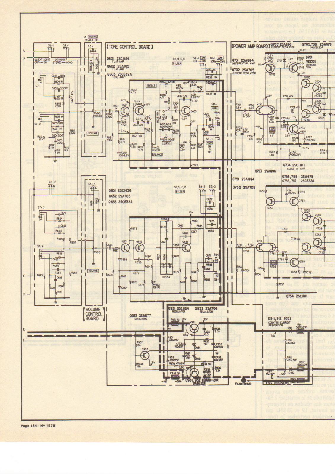 Sony STR-6800 Schematic