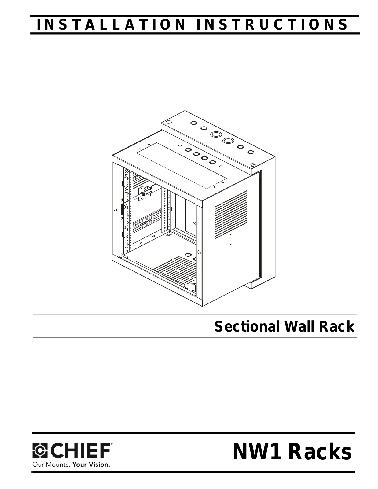 CHIEF NW1 User Manual