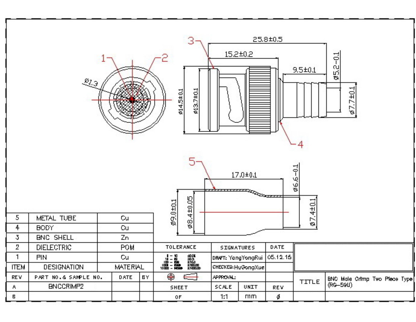 COP-USA BNCCRIMP, BNCCRIMP2 Specsheet