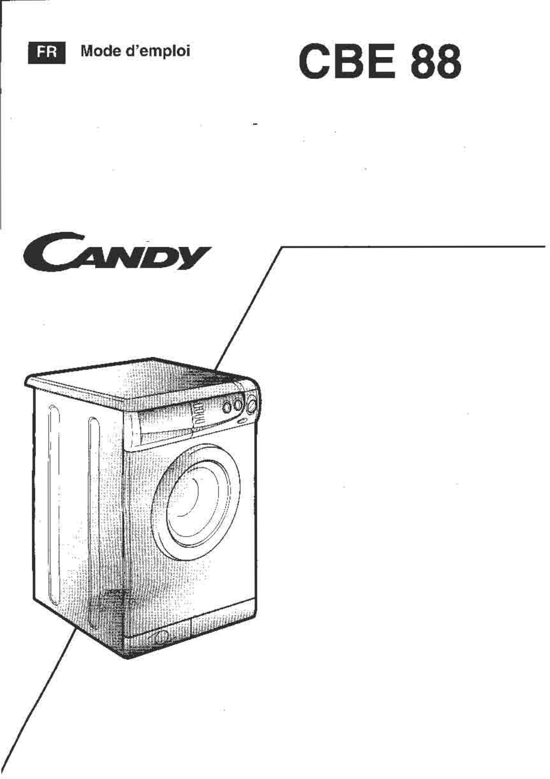 CANDY CBE88 User Manual