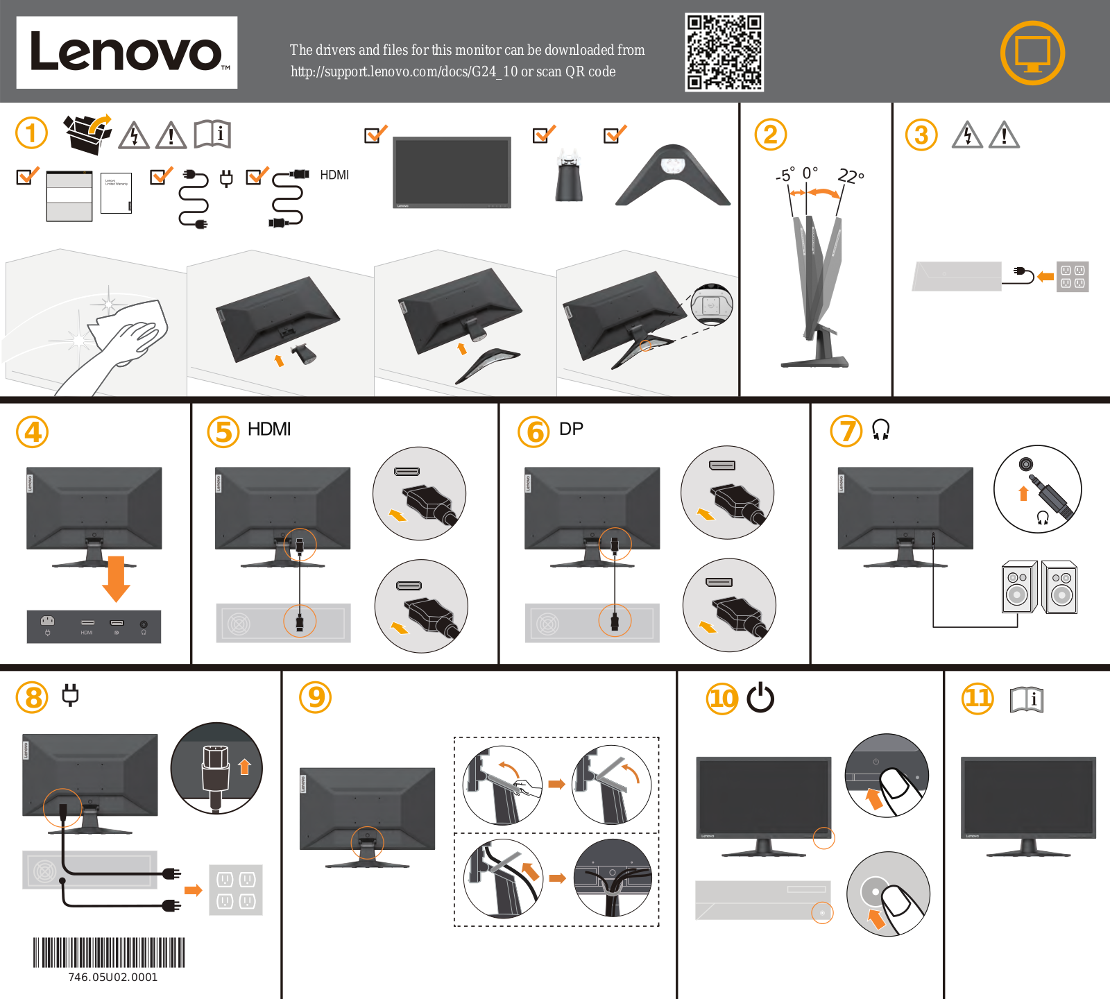 Lenovo 65FDGAC2UK Quick Start Guide