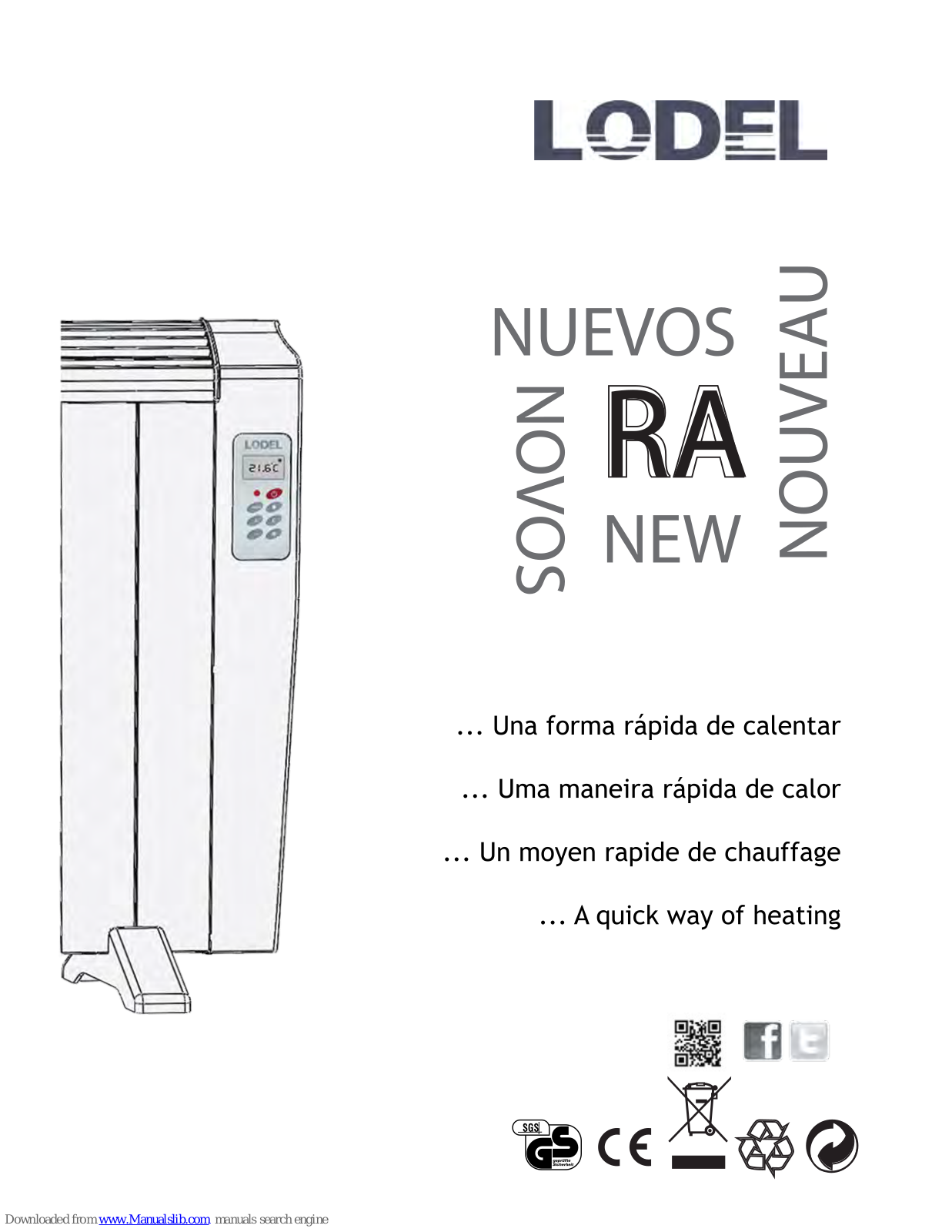 LODEL RA Quick Manual - ManualMachine.com