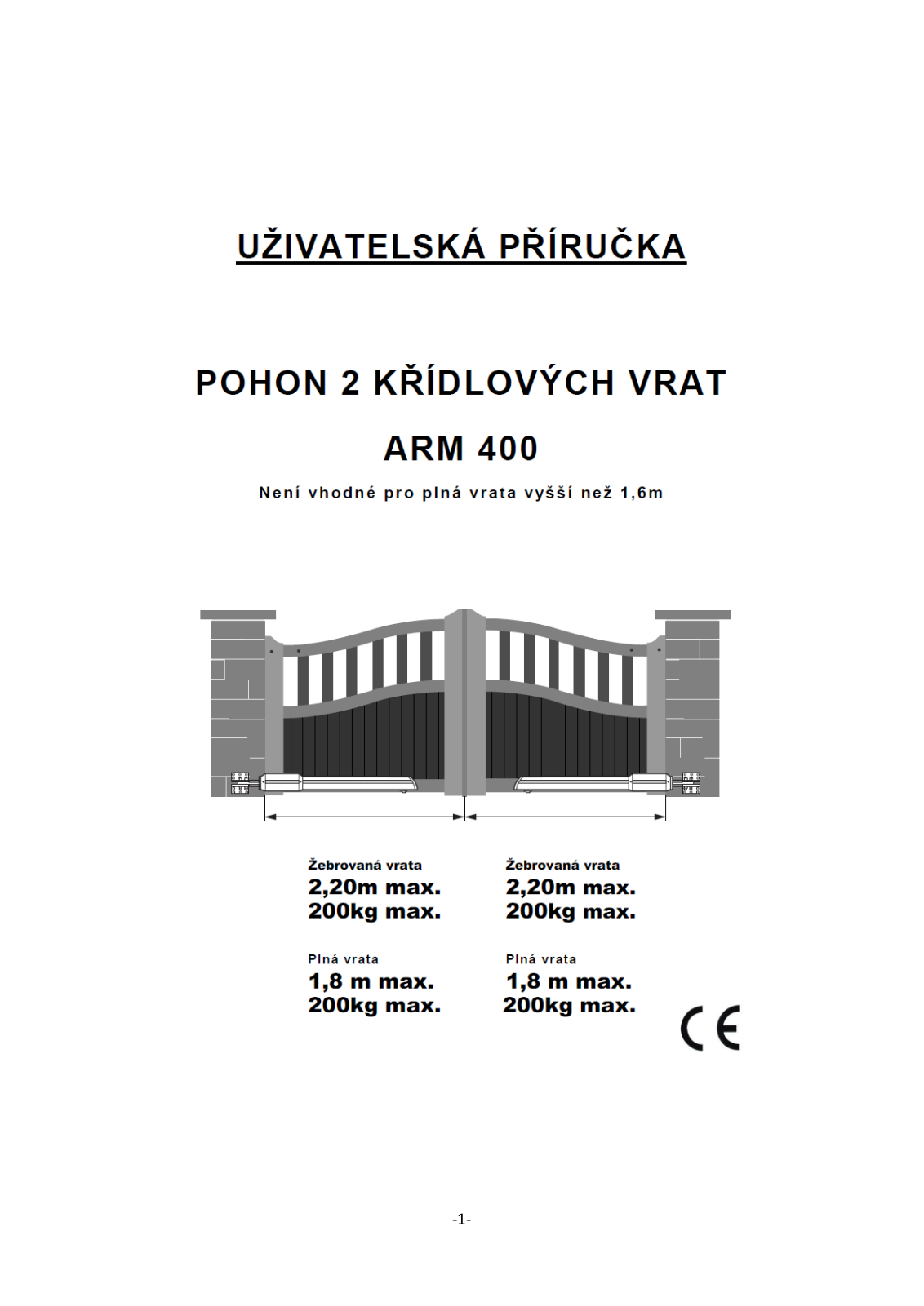 Moveto ARM 400 User Manual