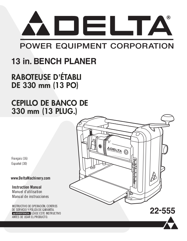 Delta 22555 User Manual