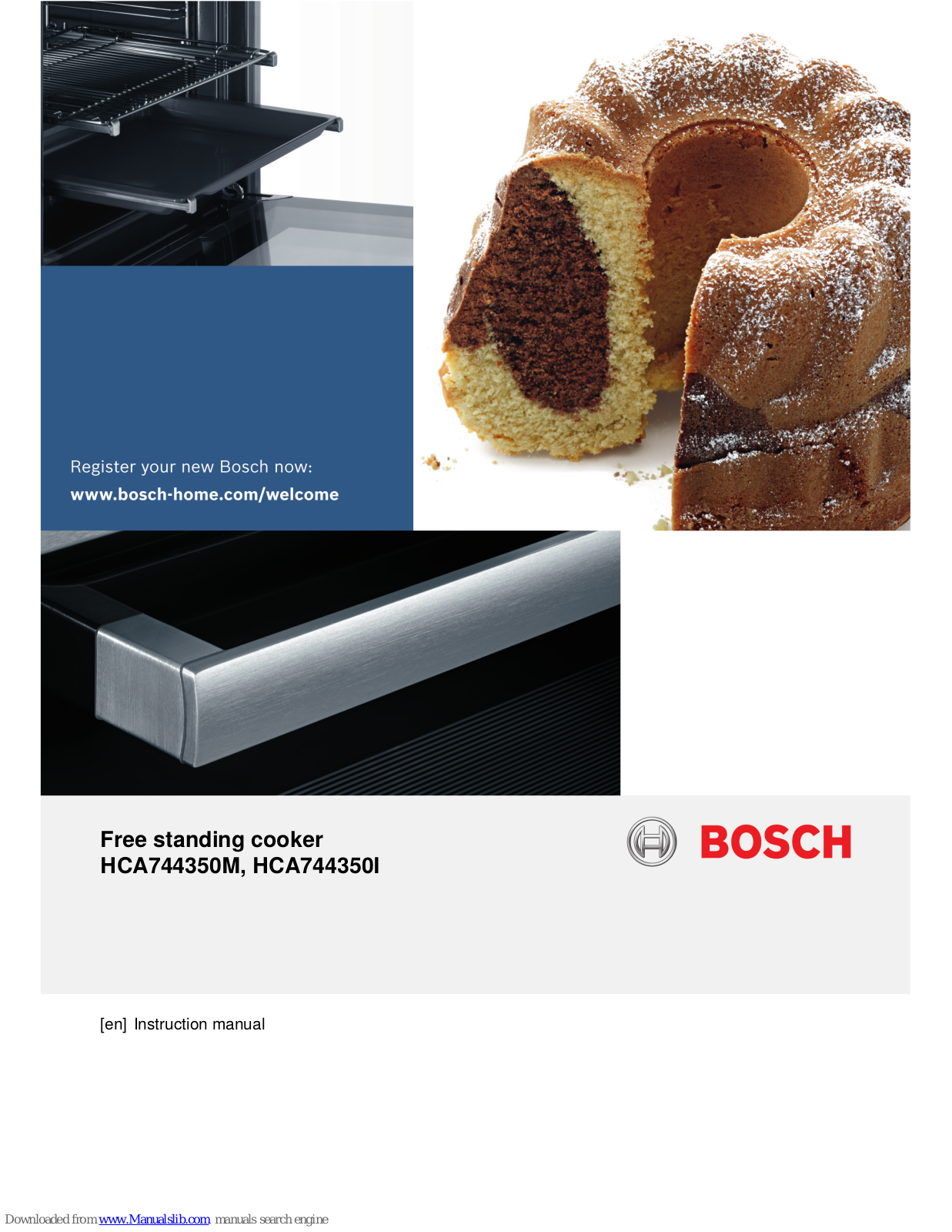 Bosch HCA744350I Instruction Manual