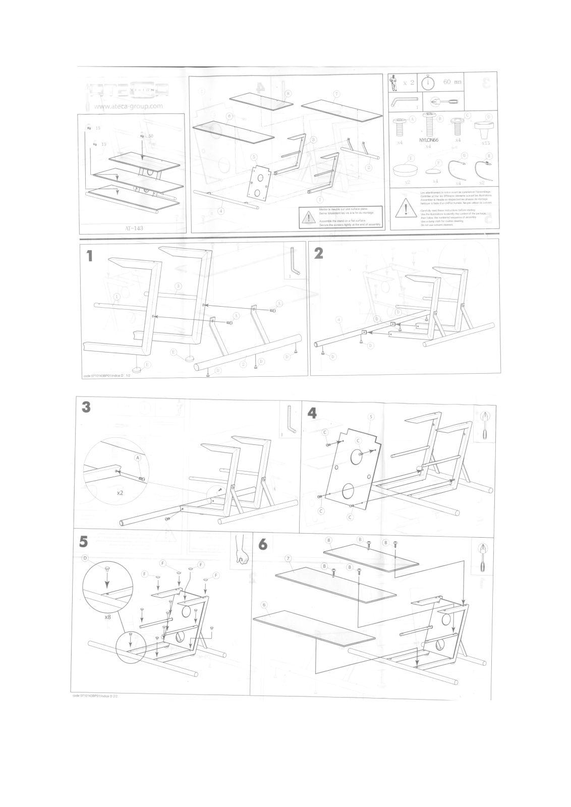 Ateca AT143BP User Manual