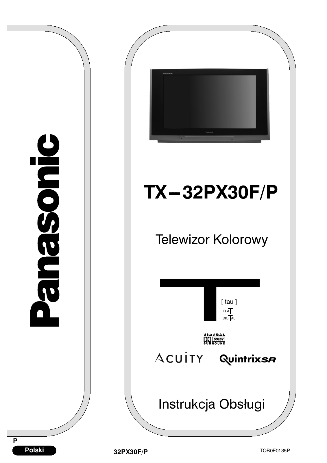 Panasonic TX-32PX30FP User Manual