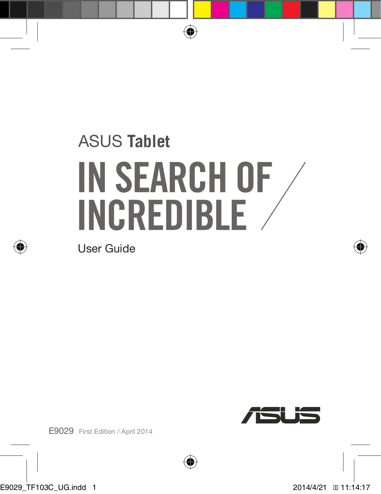 Asus E9029 User Manual