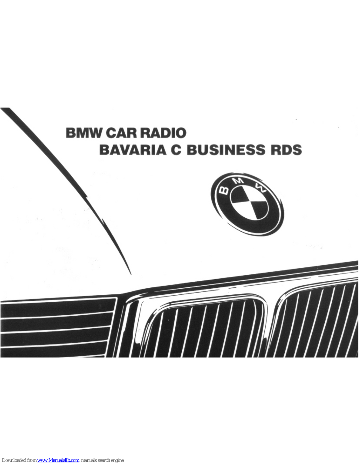 BMW Bavaria C business RDS User Manual