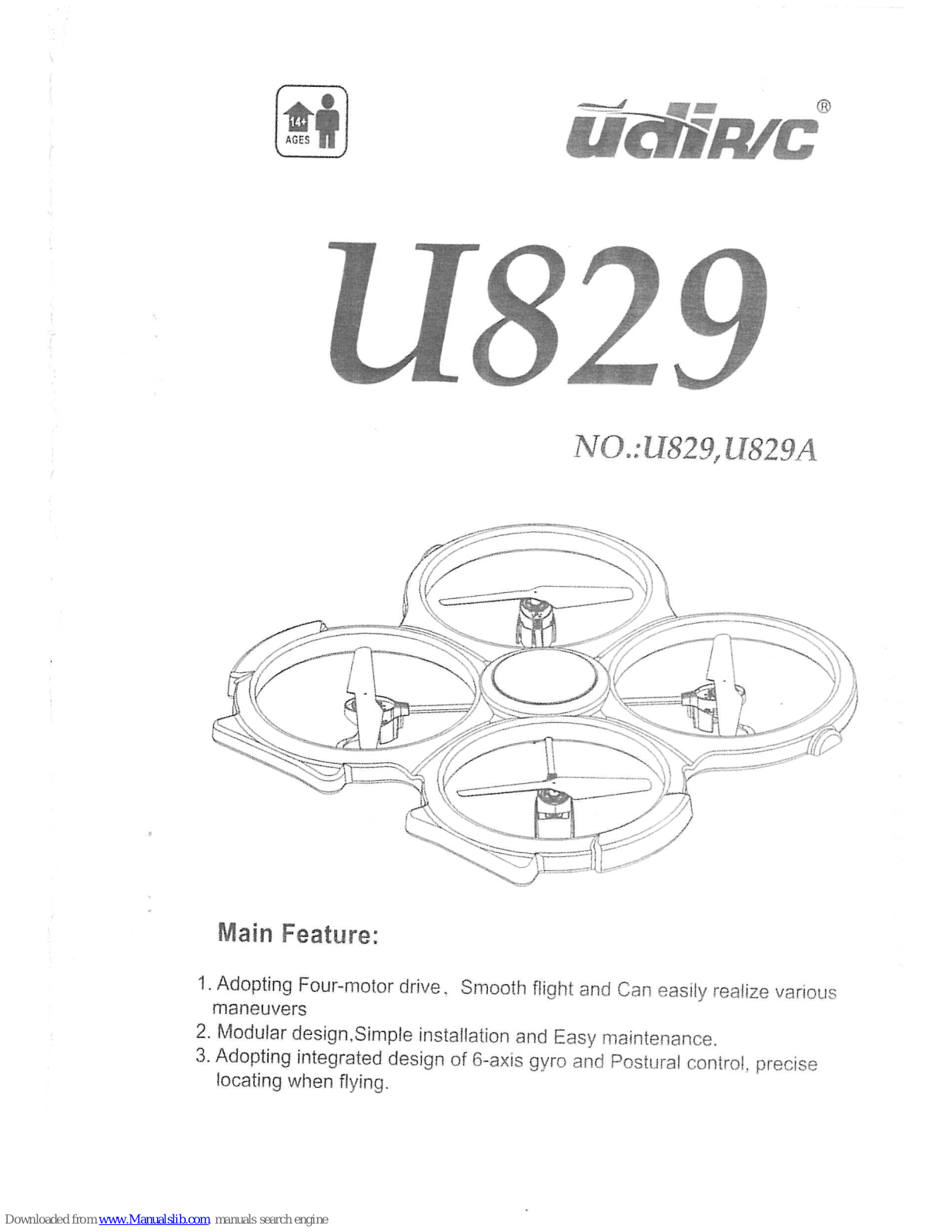 Udirc U829, U829A User Manual - ManualMachine.com