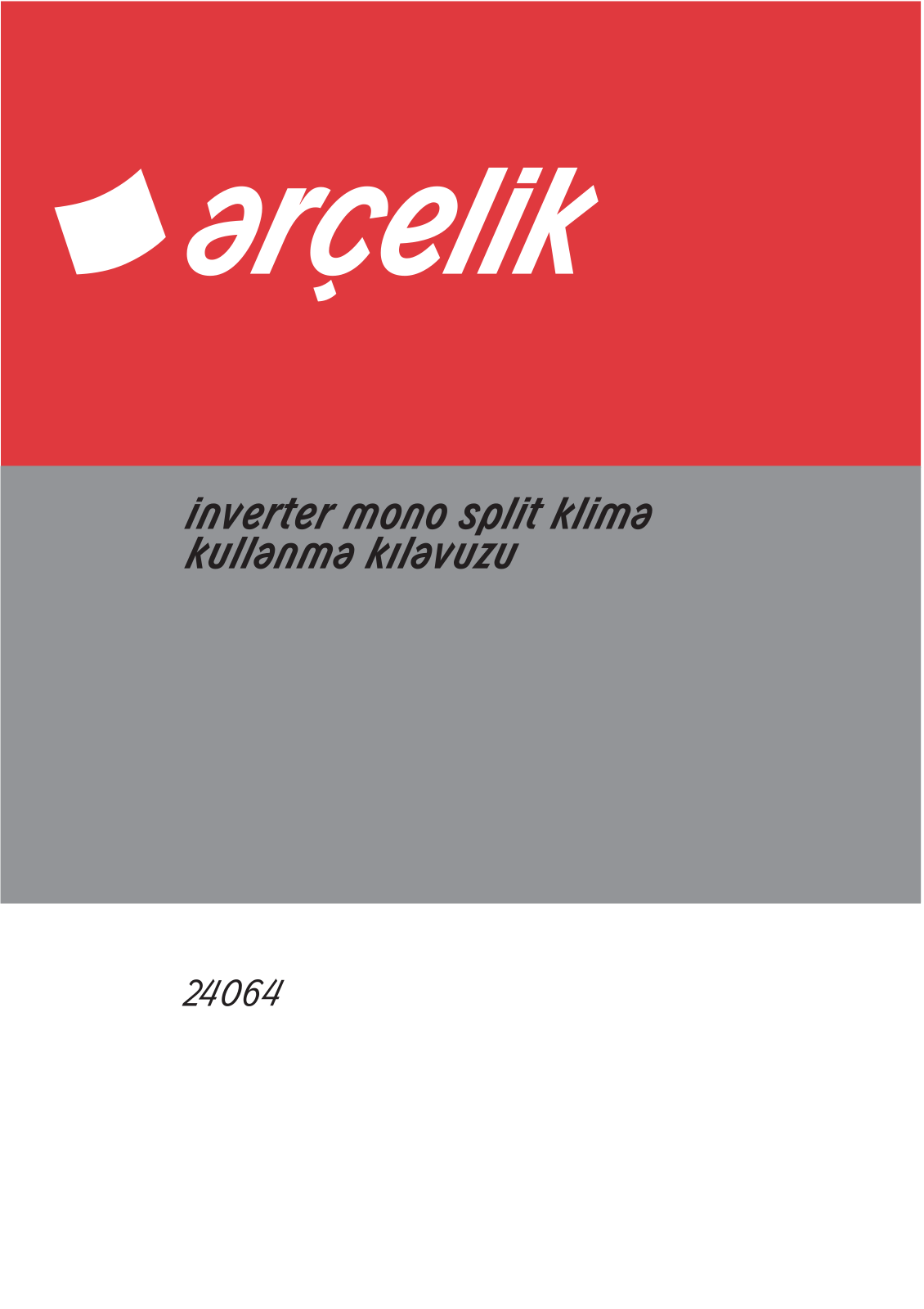 Arçelik 24064 User manual