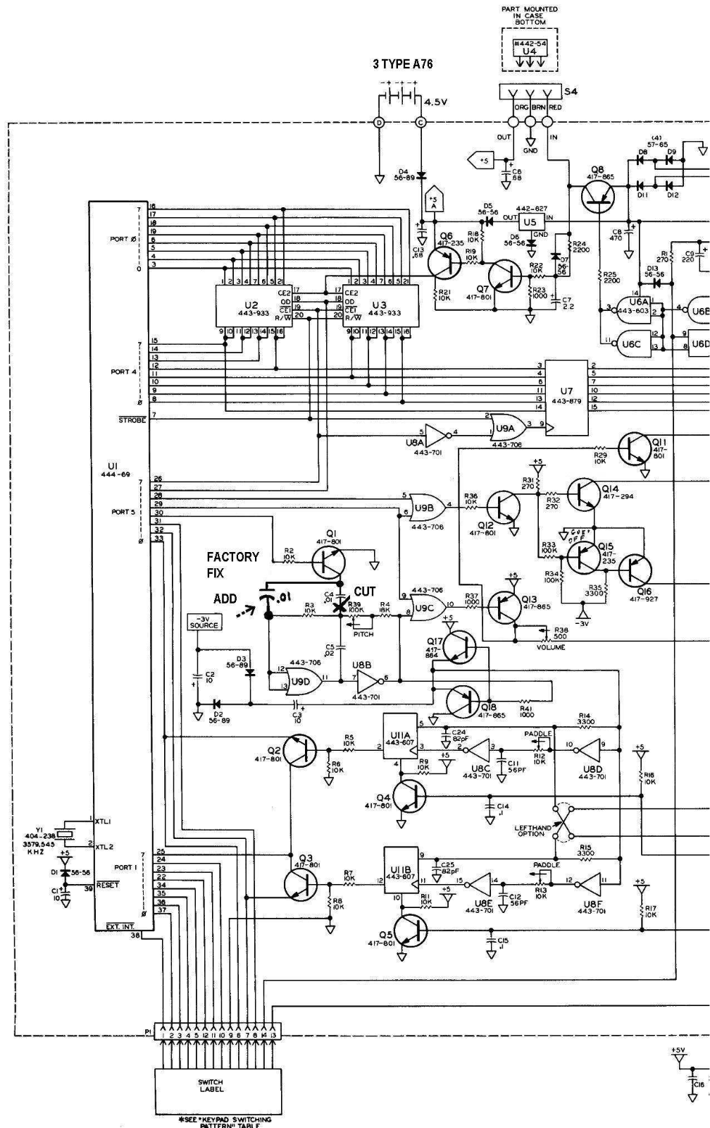 Heath Heathkit SA-5010 Schematic Diagram