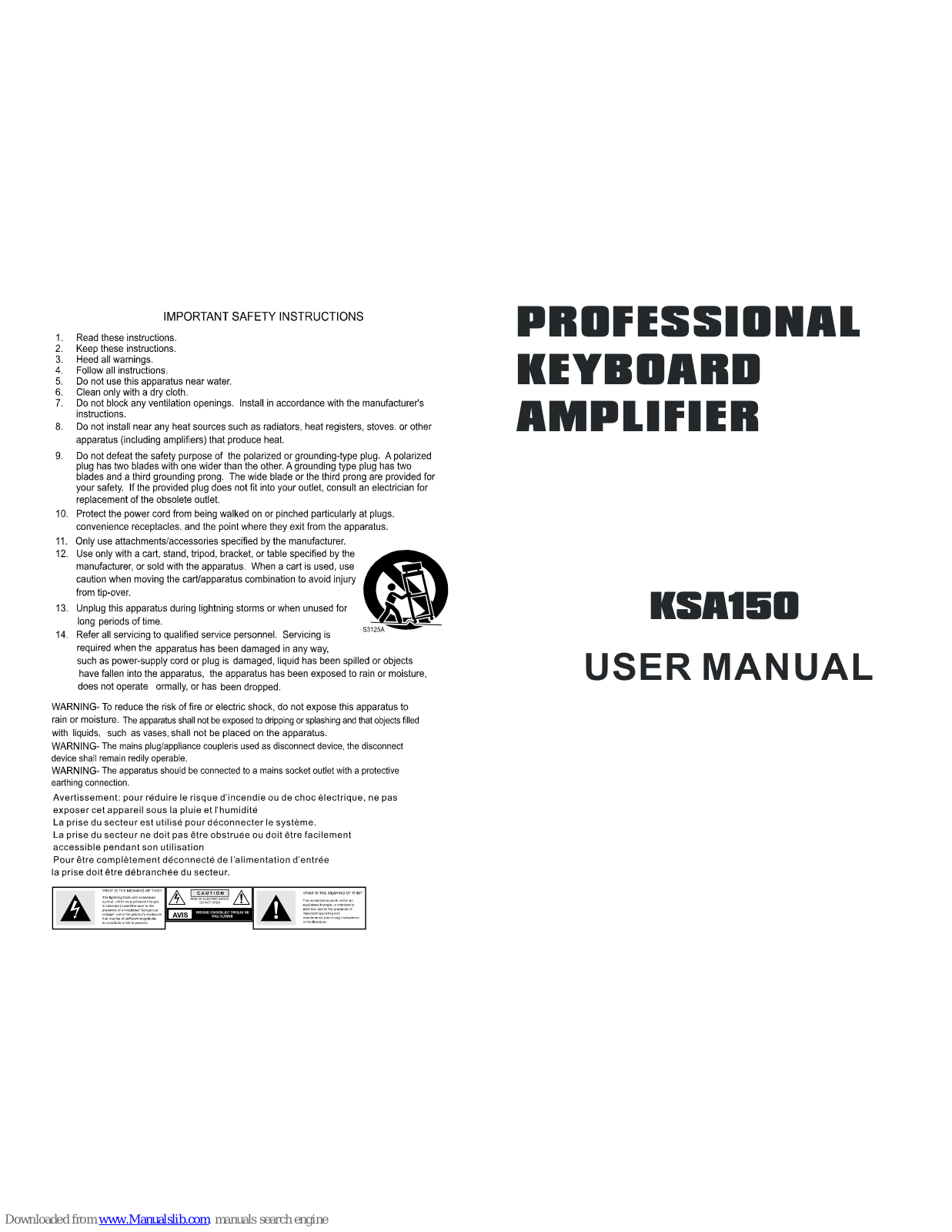 smarvo KSA150 User Manual