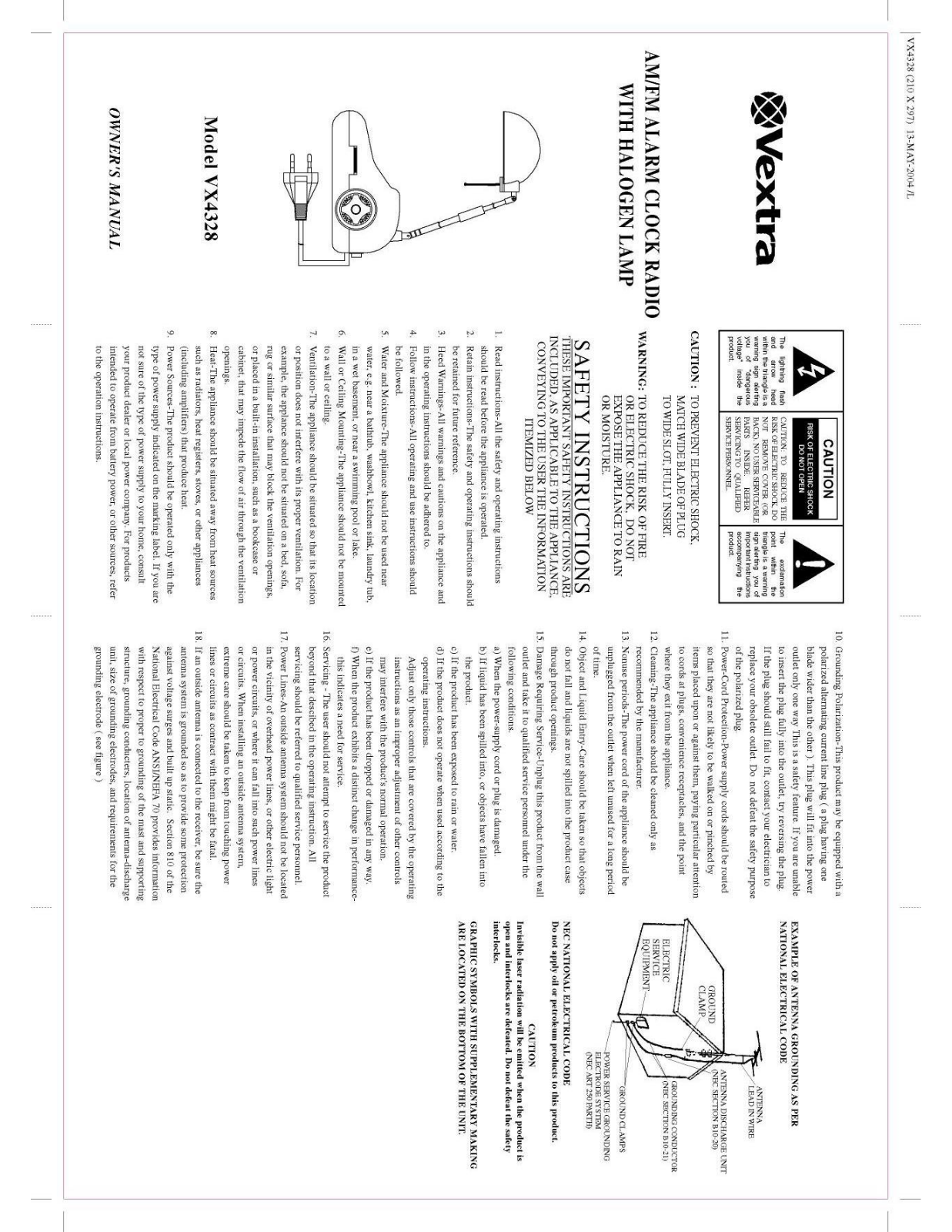 Memorex VX4328 User's Guide