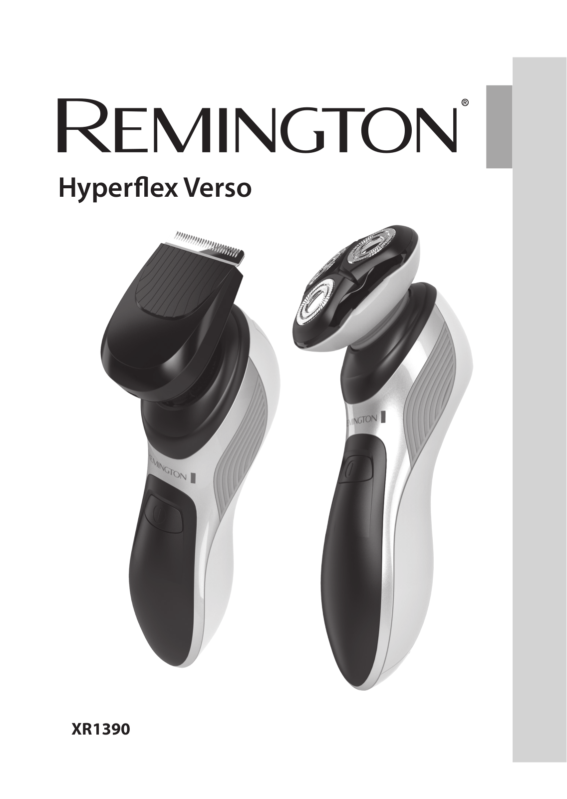 Remington XR1390 User Manual