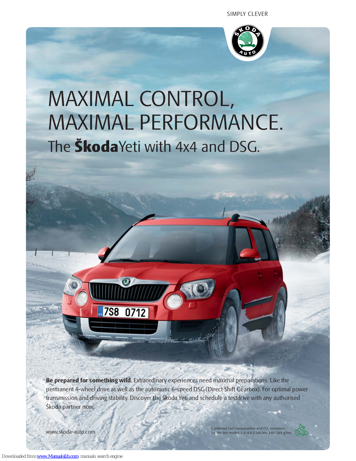 Skoda YETI - BROCHURE 2, YETI Brochure