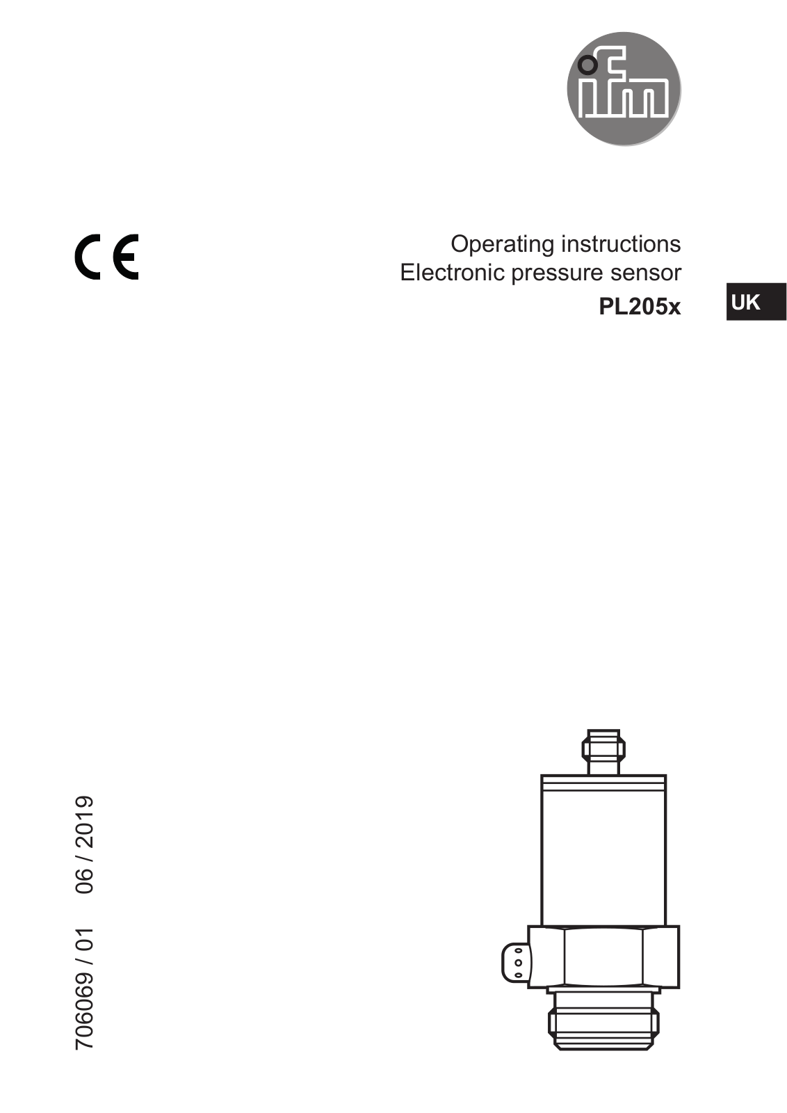 IFM Electronic PL2053, PL2054, PL2056, PL2057, PL2058 Operating Instructions Manual