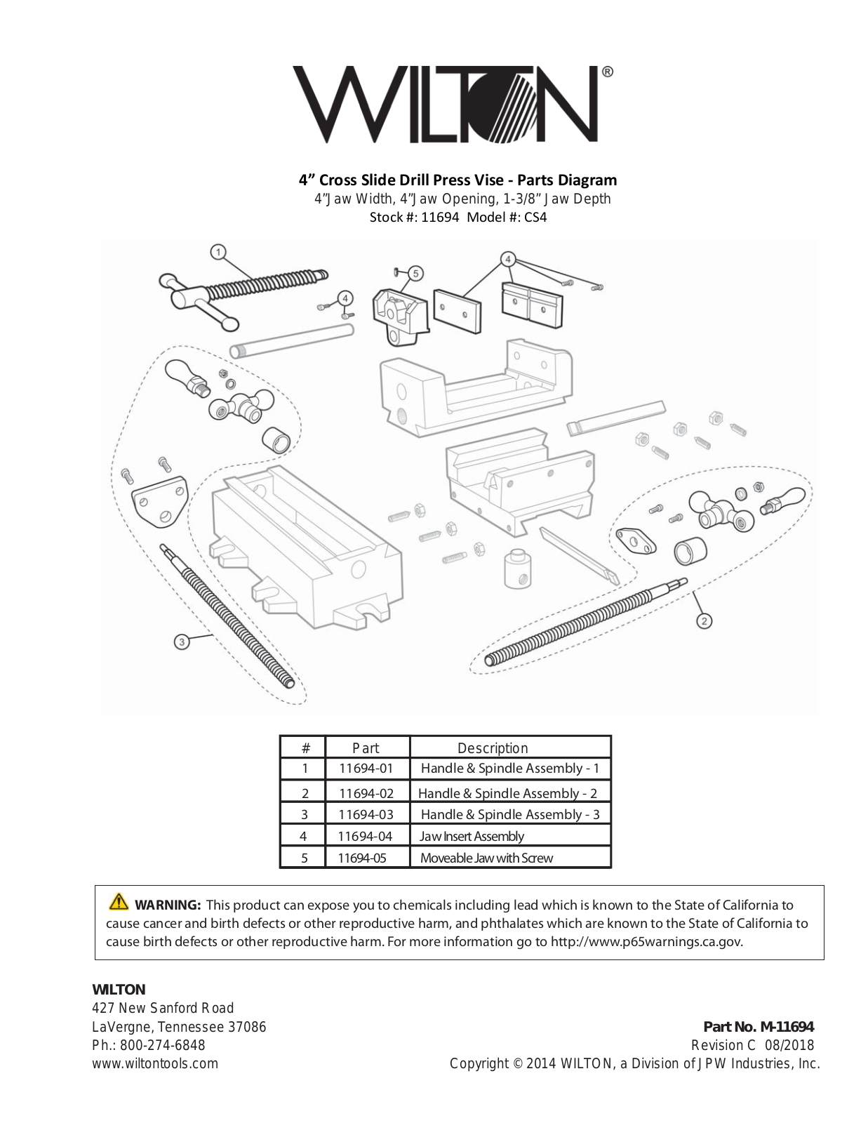 Wilton CS4, 11694 User guide - ManualMachine.com