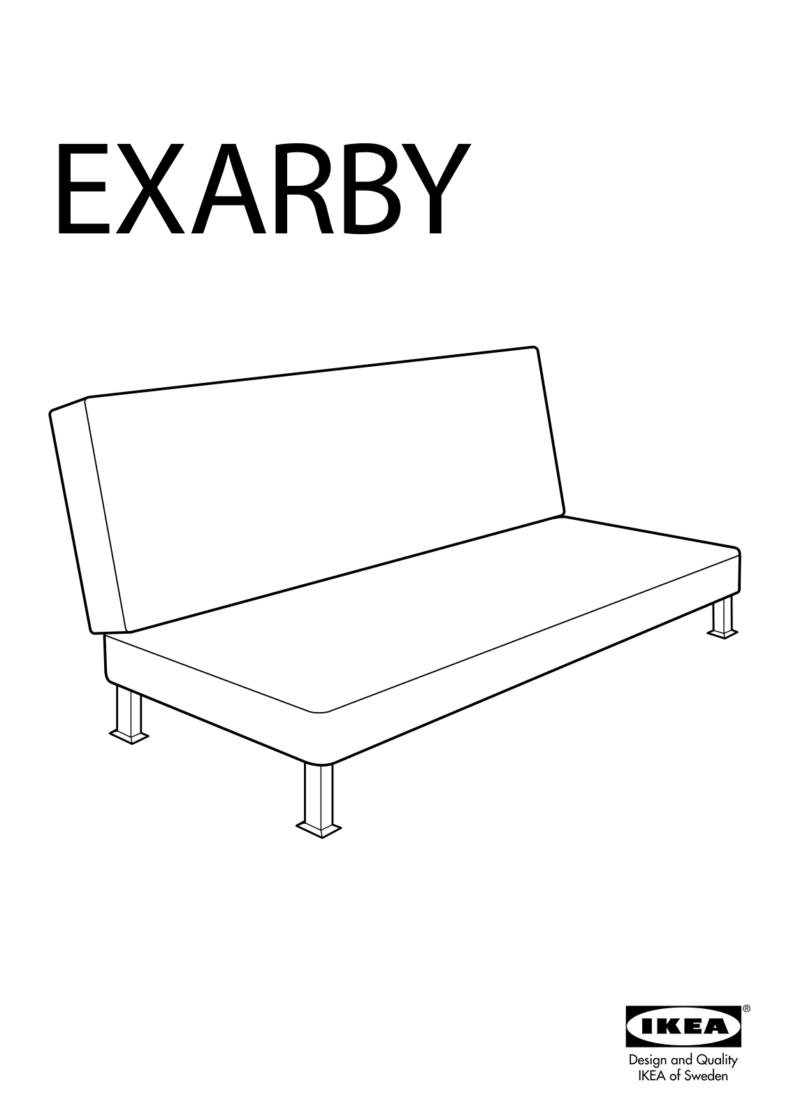 IKEA EXARBY User Manual