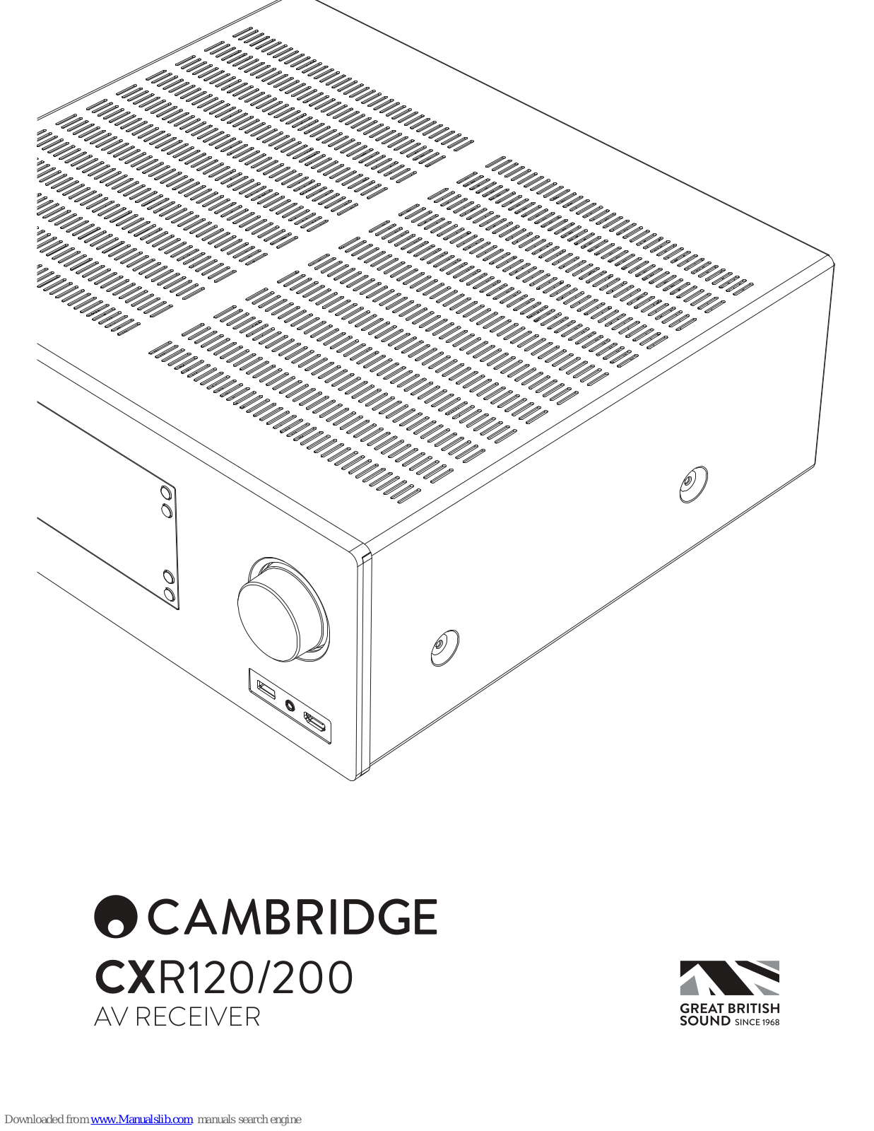 CAMBRIDGE CXR120/200 Instruction Manual