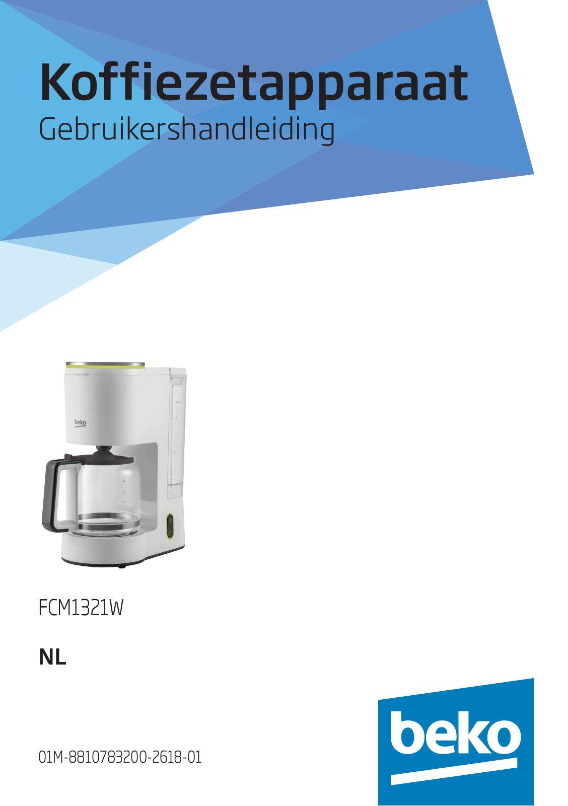 Beko FCM1321W User manual