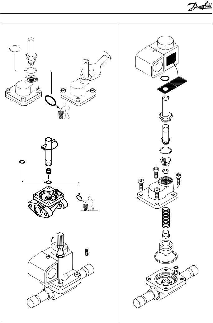 Danfoss AKV 15, AKVA 15 Installation guide