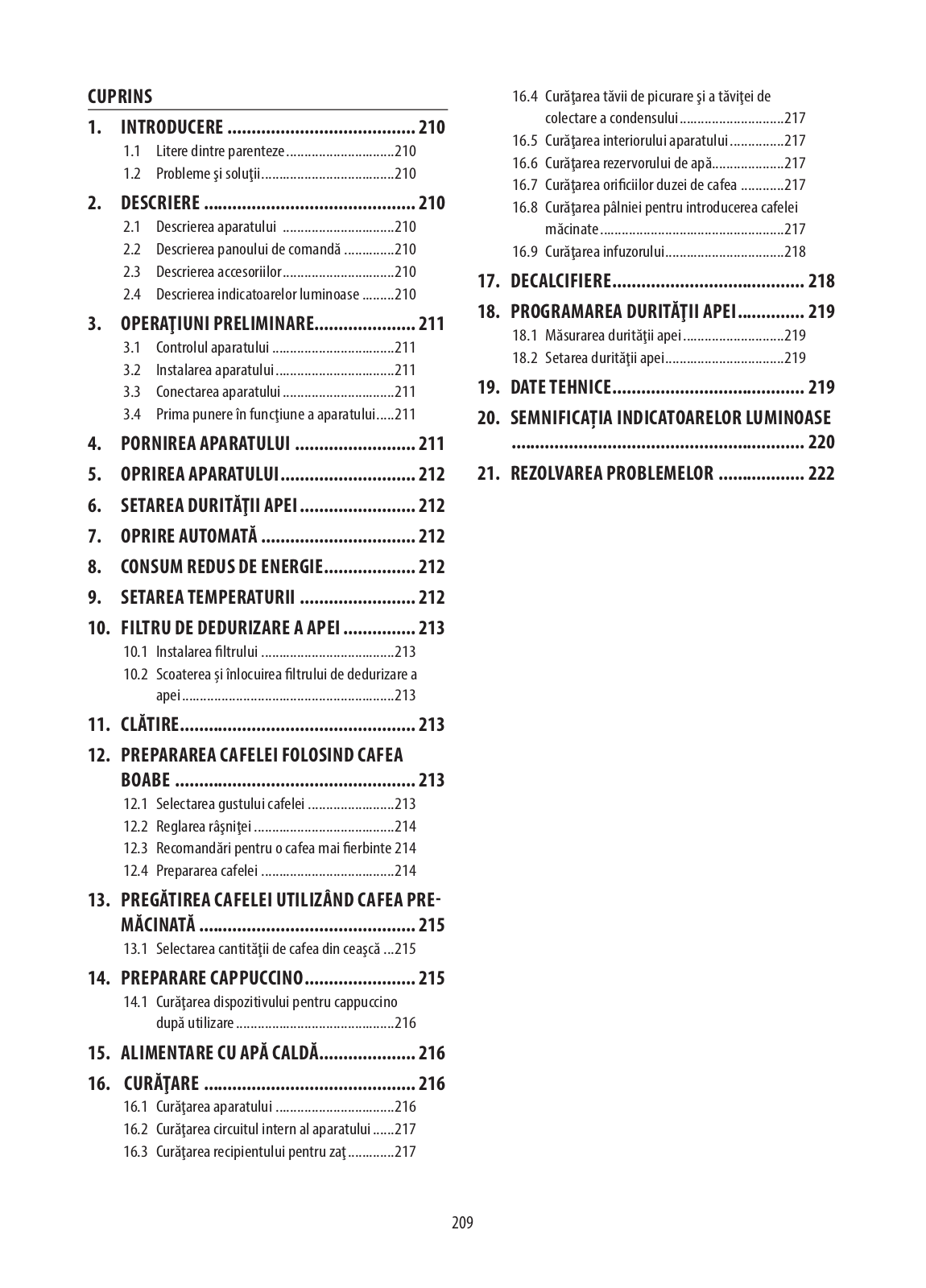 Delonghi ECAM250.31.SB, ECAM250.23.SB, ECAM250.33.TB Instruction manuals